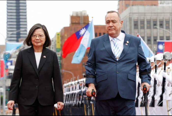 危地馬拉總統訪台 稱無條件支持台灣 危地馬拉總統訪台 稱無條件支持台灣