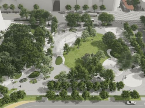 鹽埕市民廣場煥然一新！高雄工務局攜手打造城市綠洲與生活新客廳