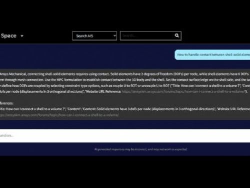 Ansys推出基於ChatGPT的虛擬助手AnsysGPT
