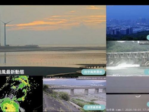 守護市民安全！中市府推出五處景區直播OBS服務