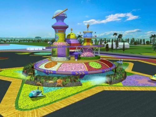 2024台中國際花毯節「太空花境」3D動畫曝光 7大主題花卉立體裝置搶先看