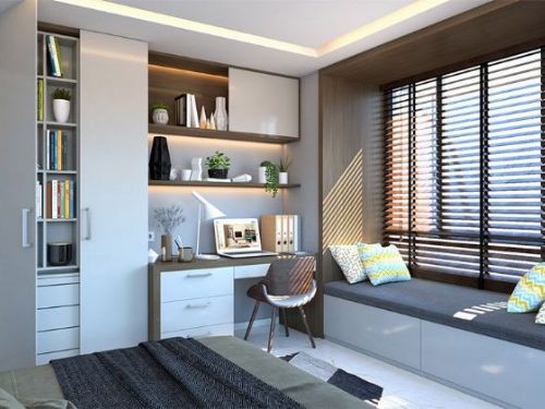 窗邊座位：打造舒適與美感的完美交界