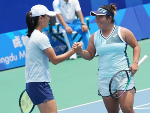 中華網球世大運代表隊強勢出擊，連十屆金牌任務進帳！