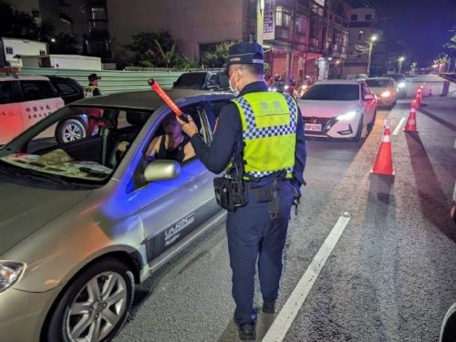 高市警局強化執法，杜絕酒後駕車