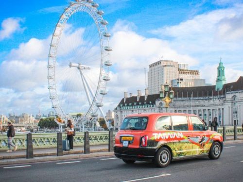 台灣魅力閃耀倫敦街頭，計程車成為遊客眼中的台灣風景