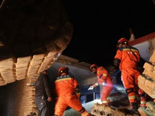 甘肅地震致百人死亡 習近平指示全力搜救