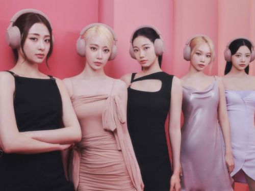 Sony 1000X 系列玫瑰灰浪漫上市！LE SSERAFIM 帶你感受音質與時尚的極致碰撞