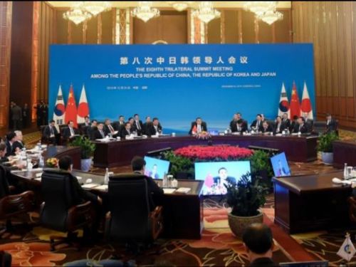 韓國外交部：韓中日領導人會議或年內舉行
