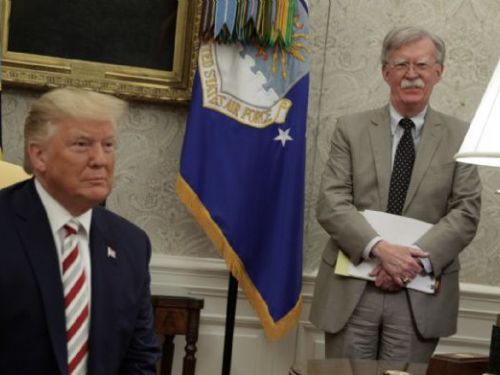 美國前國家安全顧問博爾頓4月底訪台