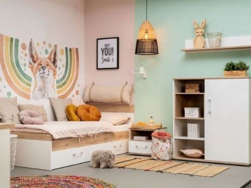 誰說臥室裡的書只能擺放在書櫃裡