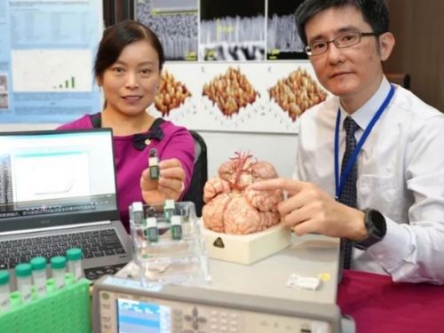 興大與中榮研發奈米電子元件 兩分鐘檢測阿茲海默氏症