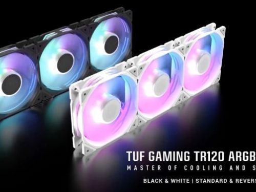 華碩 TUF Gaming 推出全新 TR120 ARGB 機殼風扇：性能與美觀兼備