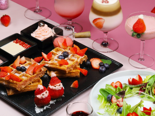 高雄萬豪酒店迎接草莓季，京心與皇怡咖啡廳推出草莓主題美食