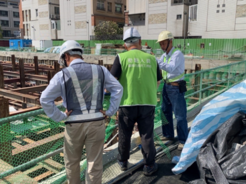 臺南市政府全力確保地下室開挖工程安全進行