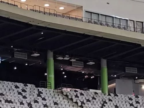 亞錦賽／第二天大巨蛋場內下小雨原因曝 蔣萬安諾：即刻處理