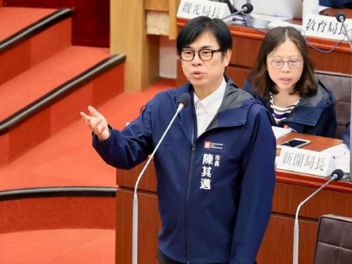 陳其邁熱情參與總統就職典禮，奔波北高雄為民服務