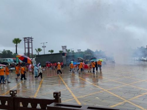 臺南市遭遇大雨特報：市府抽水站積極應對