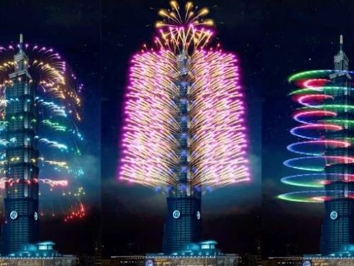 台北101跨年煙火「彩色世界」搶先看 融合台日煙火綻放300秒
