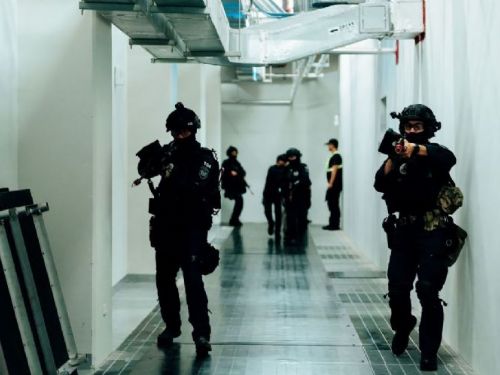 警方與衛武營國家藝術文化中心聯手舉行重大危安事件演練