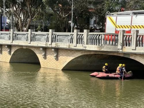 台南鹽水月津港燈節開幕在即  消防災害演練先行展開