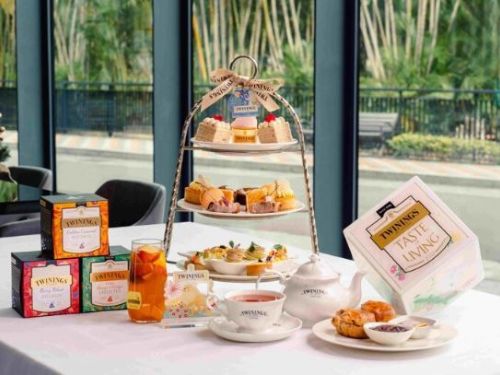百年英國茶品牌唐寧茶「Taste of Living」提案，聯手台北士林萬麗酒店推出皇家遊藝聯名午茶