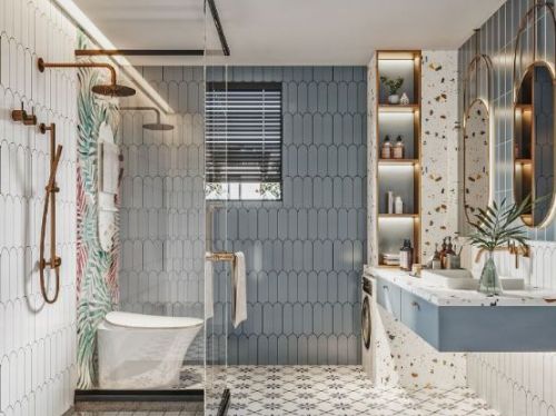 浴室設計不踩雷，浴室裝潢風格、選材、元素介紹