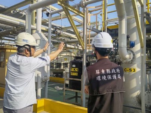 屏東環保局應變空氣品質警報，提醒民眾加強自我防護！