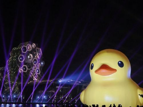 黃色小鴨吸引600萬人潮，觀光產值近百億，高雄訂房超過八成