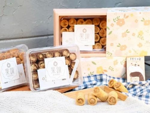 爆餡蛋捲藏身台南蝸牛巷！天然食材「一口蛋捲」伴手禮引人氣