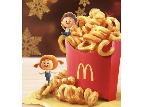 麥當勞捲捲薯條登場啦！