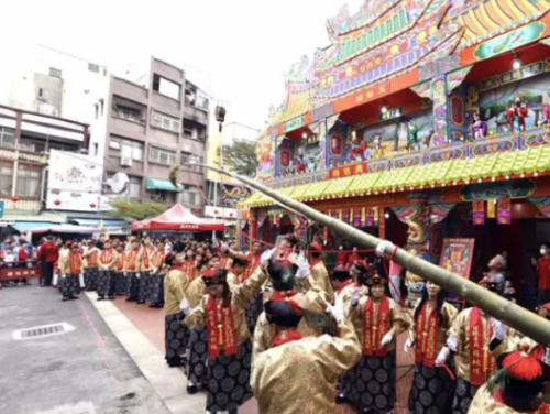 旗津天后宮350週年建醮大典 豎燈篙揭開序幕 12/24~12/28舉行