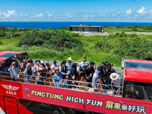 屏東「High Fun屏東最好玩」雙層巴士觀光活動，盛夏開跑
