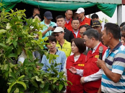 行政院長卓榮泰視察屏東山陀兒颱風損後重建，工作迅速推進