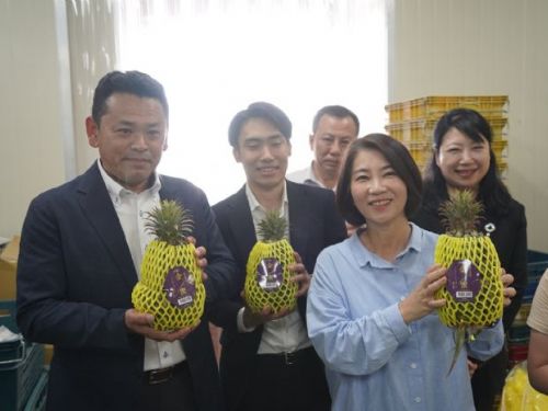 屏東鳳梨登上日本BELX超市！