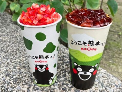 「熊本熊迷的福音！鶴茶樓與「熊本熊部長」聯名推出限量杯身與特色飲品」