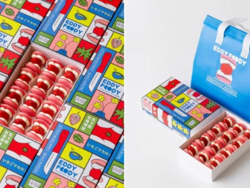 IG爆紅！搶手「白草莓與粉紅草莓馬卡龍」甜點季限定