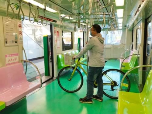 捷運便利度提升！中捷1月1日起開放攜帶自行車及低音提琴