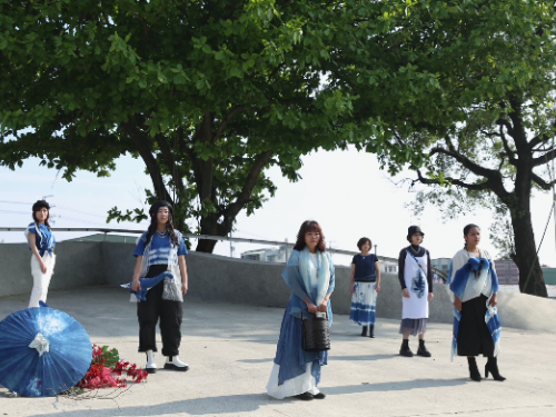「沿山青年伸展台」展現屏東最美顏衫，以植物染創意打造