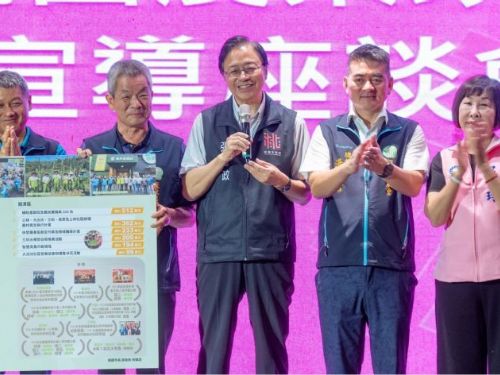 桃園市長張善政親臨龍潭農會，褒揚在地農業卓越成就與團隊努力