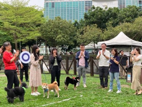 臺北市動物保護處舉辦「毛孩春遊趣」活動：與寵物共享歡樂時光