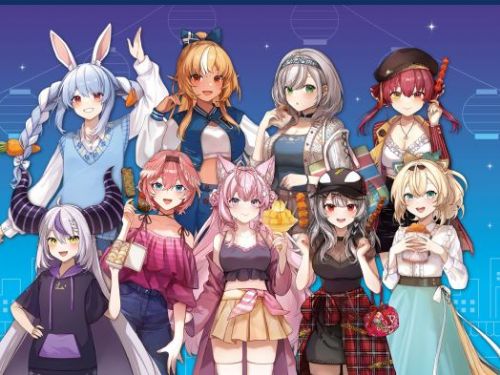 西門町現身！一卡通聯手風靡日本的hololive production 打造夢幻快閃店