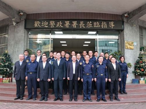 警政署長南下屏東 慰勉選舉查察辛勞
