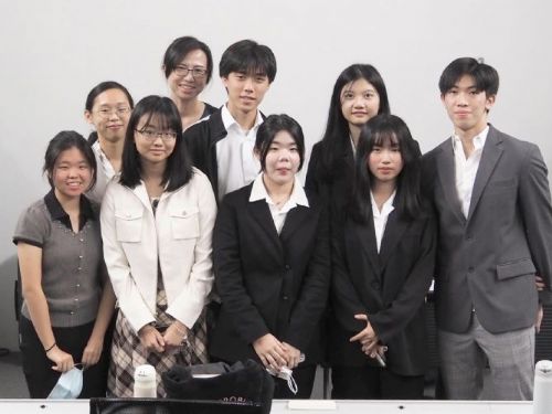 新莊高中學生獲選參加美國「寰宇高中英語辯論大賽」 臺灣公立高中首次在此項賽事史上出賽