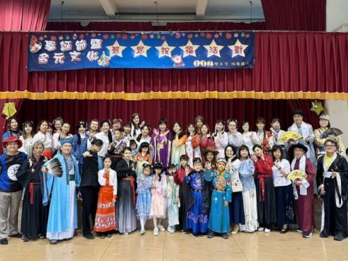 楠陽國小地表最強的穿越課，一場跨世紀的古今交流活動~環保童玩及越南文化體驗