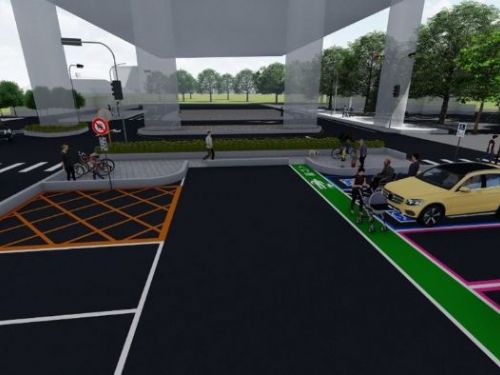 自駕出遊方便停！東后豐自行車道起點新設停車場 預計明年8月完工