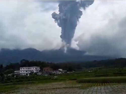 印尼火山大規模噴發可能引發海嘯！沖繩縣或將在今晚受到影響