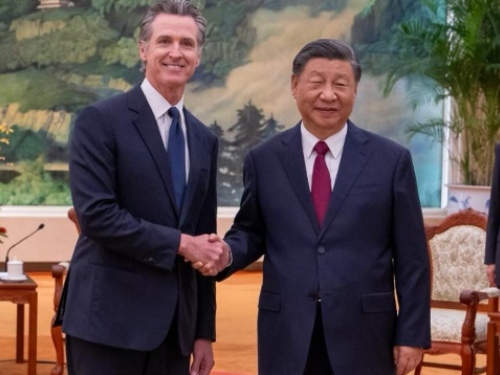 獲習近平接見　加州州長紐瑟姆能代表民主黨的未來嗎？