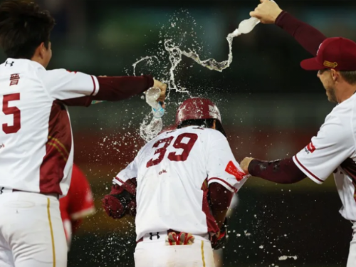 龍隊5人內野→再見失誤 猿隊驚天逆轉「棒球就是這樣」