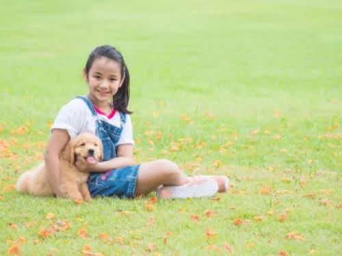 養狗對養育孩子有好處。