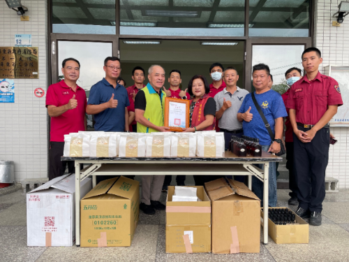 為消防打氣 社會齊心加油！